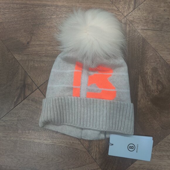 Bogner wool beanie OS New
